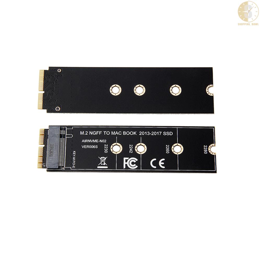 Thẻ Chuyển Đổi M.2 Nvme Ssd Cho Macbook Air Pro 2013 2014 2015 2016 2017 | BigBuy360 - bigbuy360.vn