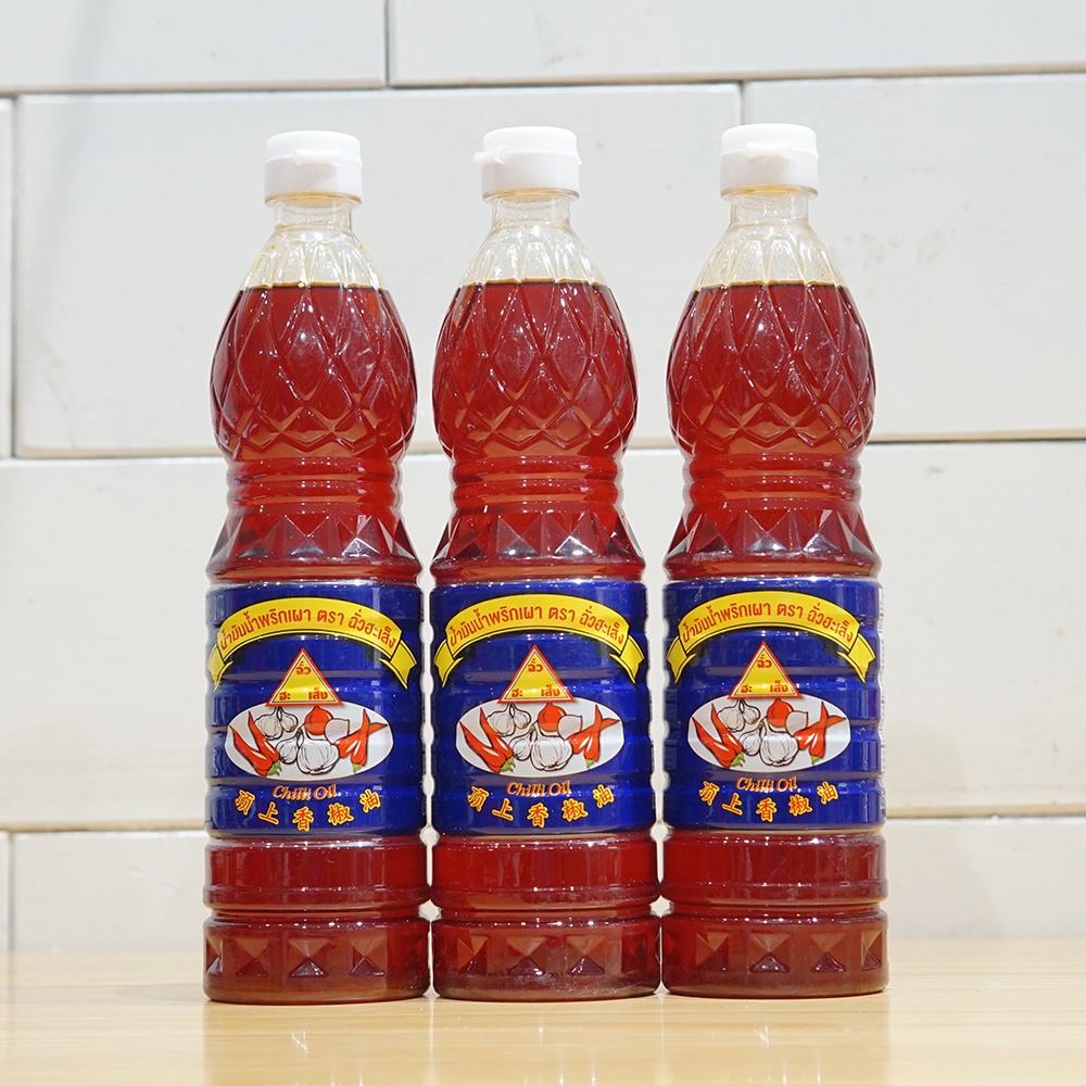 Dầu sa tế nấu lẩu Tomyum Chua Hah Seng Thái Lan 720ml ADOMA ฉั่วฮะเส็ง น้ำมันน้ำพริกเผา