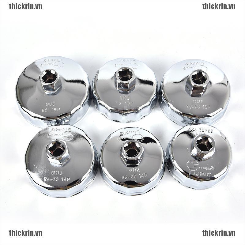 <Hot~new>1/2 Square Drive 65mm~86mm 14 Flutes End Cap Oil Filter Wrench Auto Tool