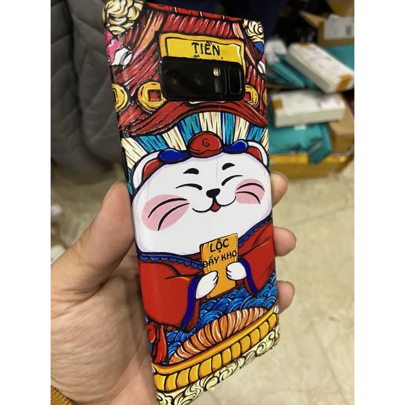 Miếng dán skin hình Mèo Thần Tài cho Samsung S8/S9/S9+/S8+/note89/S10/S10+/note1lite/s20/s20plus/s20ultra/note20ultra