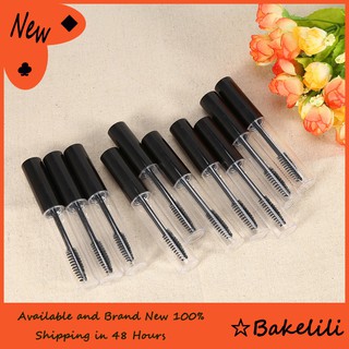 (hàng Mới Về) Set 10 Lọ Rỗng 10ml Đựng Tinh Dầu Dưỡng Mi Tiện Dụng