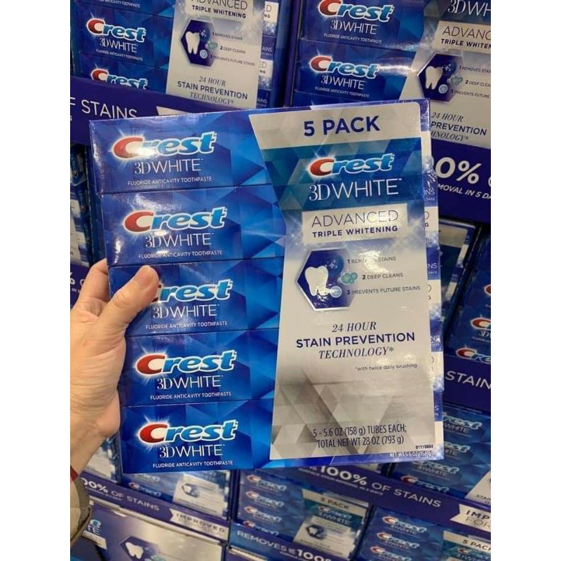 Kem Đánh Răng 3D Crest