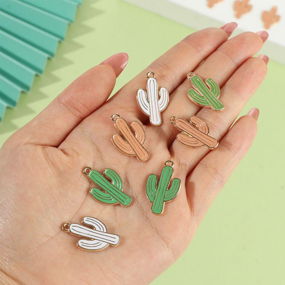 Mặt Dây Chuyền Hình Cây Xương Rồng Bằng Hợp Kim Kẽm Dễ Thương