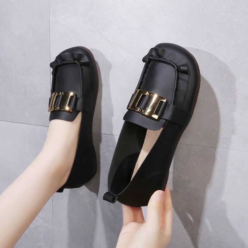 Giày Lười Da Phong Cách Anh Quốc Size Lớn 31-46 41