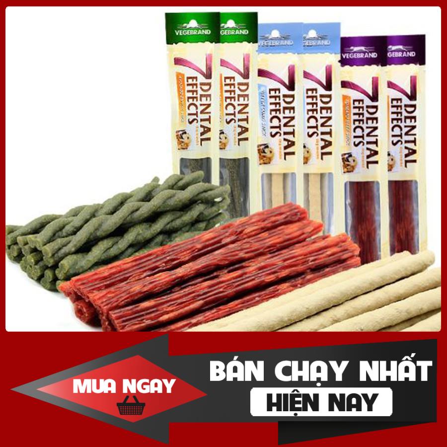 [Mã PET50K giảm Giảm 10% - Tối đa 50K đơn từ 250K] [❌GIÁ SỈ❌] Thanh 7 Dental Effects 15g sạch răng cho chó ❤️