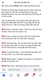 Nước hoa verbena linn parfum