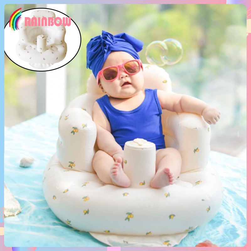 Ghế Ngồi Bơm Hơi Bằng Pvc Dành Cho Trẻ Em Tập Ngồi