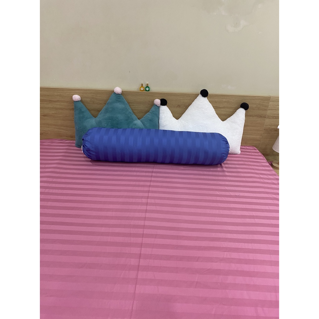 Vỏ gối ôm Cotton kẻ sọc 3F kích thước 35x100cm
