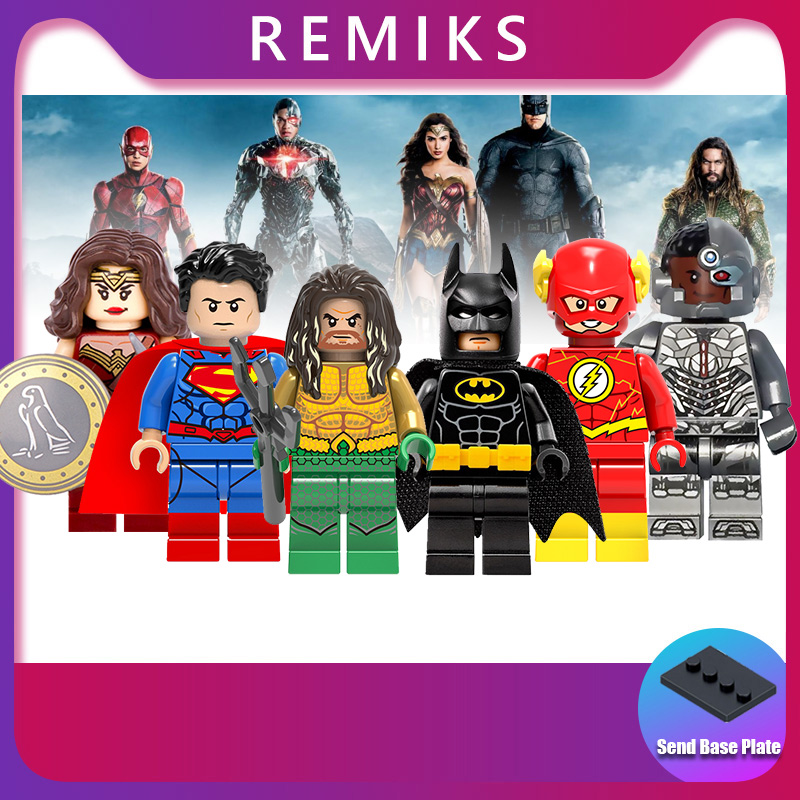 Đồ Chơi Lắp Ráp Mô Hình Nhân Vật Siêu Anh Hùng Trong Justice League 2
