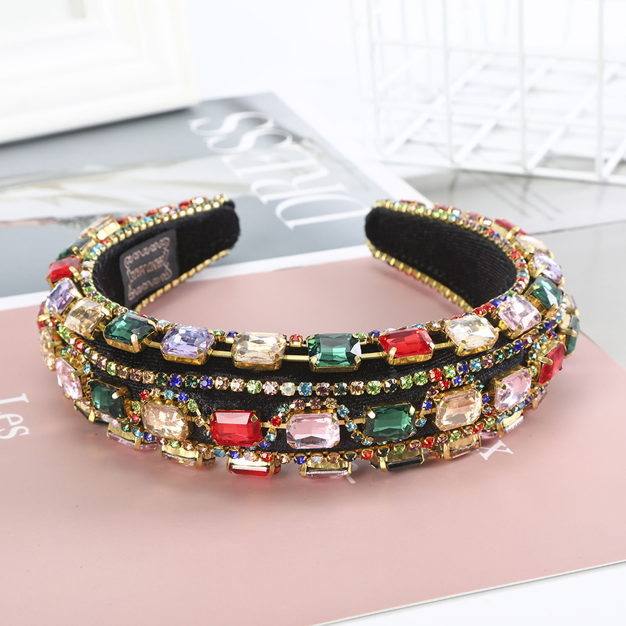 Băng Đô Cài Tóc Đính Đá Lấp Lánh Cho Nữ