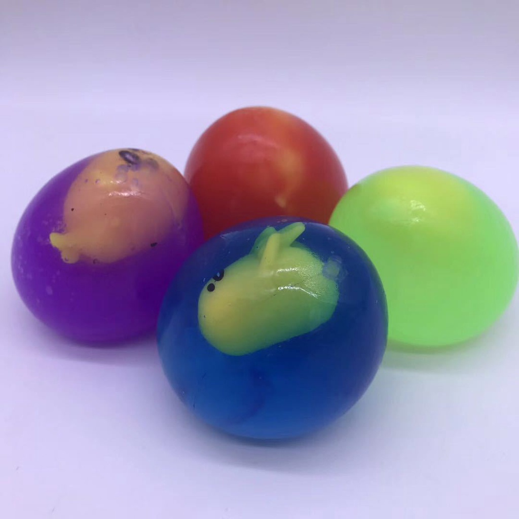 Đồ chơi Squishy Gudetama Bóp Trút Giận màu mè trứng lưới giải tỏa căng thẳng mô phỏng giống thật mềm mịn