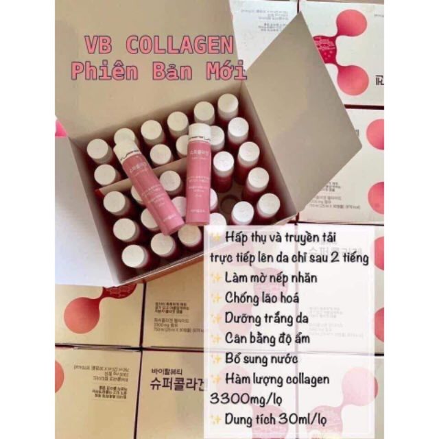 Hộp 30 ống VB  Super Collagen Hàn Quốc | BigBuy360 - bigbuy360.vn