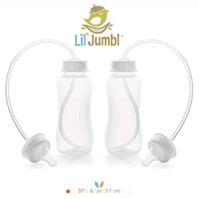 Bình sữa rảnh tay Lil'Jumbl