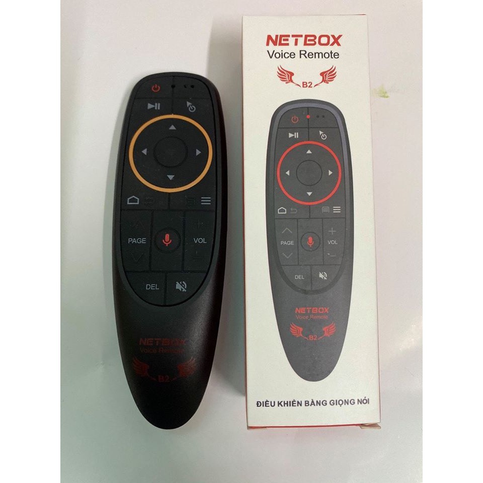 Remote chuột bay Netbox B2 có voice tìm kiếm giọng nói