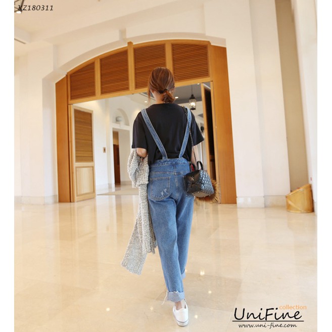 Yếm quần nữ dài big size cho nguoi hon 60kg 70kg 80kg 90kg - KZ180311 | BigBuy360 - bigbuy360.vn