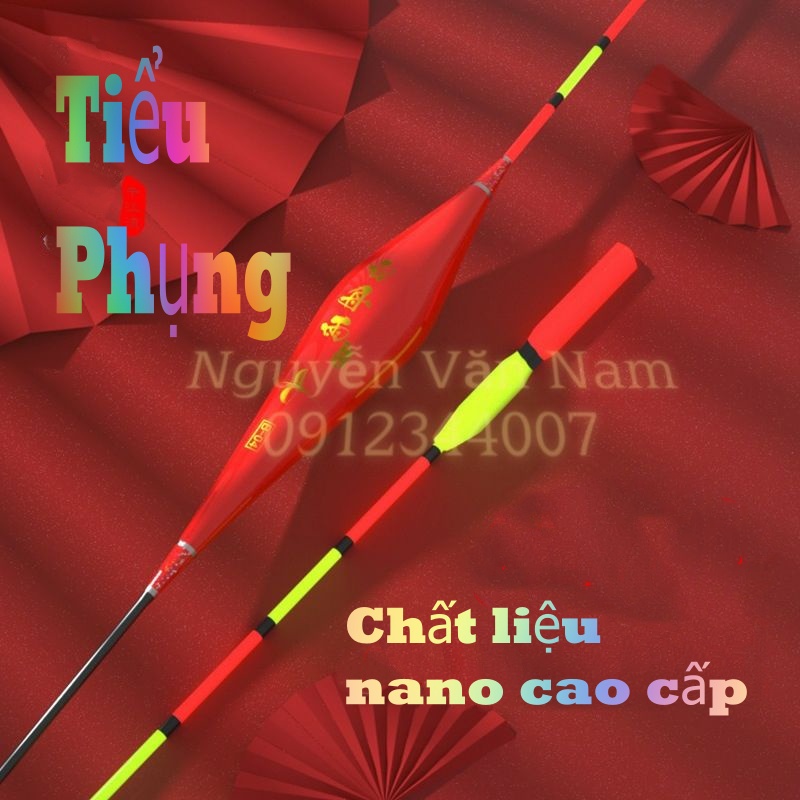 Phao câu đài nano Tiểu Phượng ngọn to, tăm lớn - Khôi Fishing