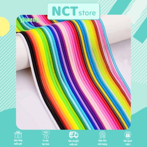Dây cuốn sạc điện thoại, tai nghe, bảo vệ cáp sạc và tai nghe không đứt gẫy, nhiều màu sắc
