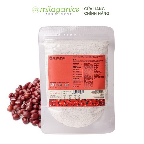 Bột Đậu đỏ MILAGANICS 100g