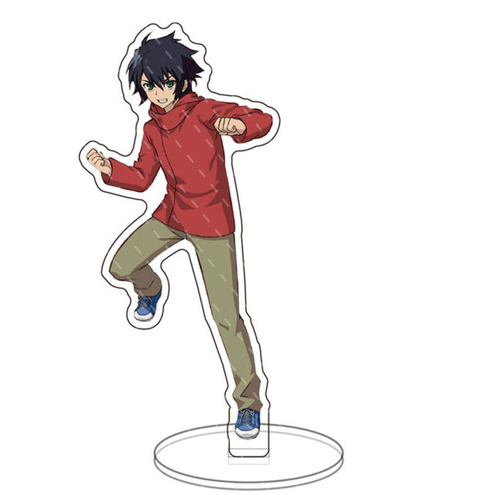 Mô Hình Nhân Vật Manga REBUY1 Hai Mặt Bằng Acrylic Trong Suốt Trang Trí Bàn Làm Việc