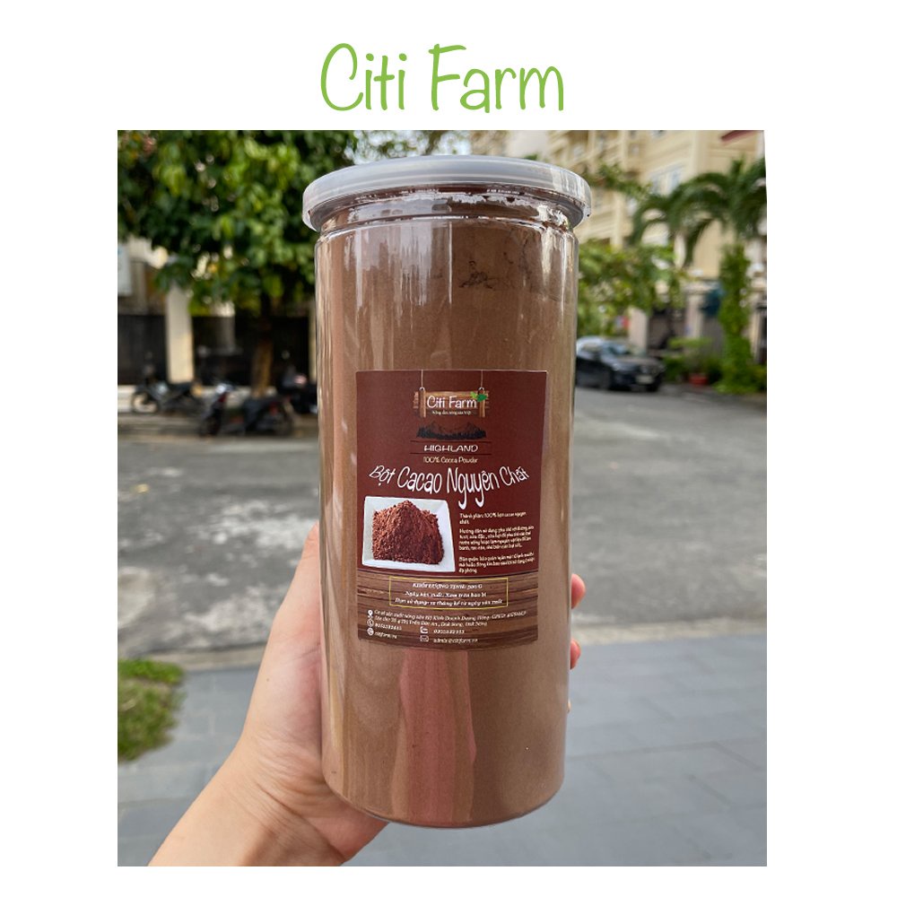 0.5 KG Bột Cacao Dak Lak Nguyên Chất