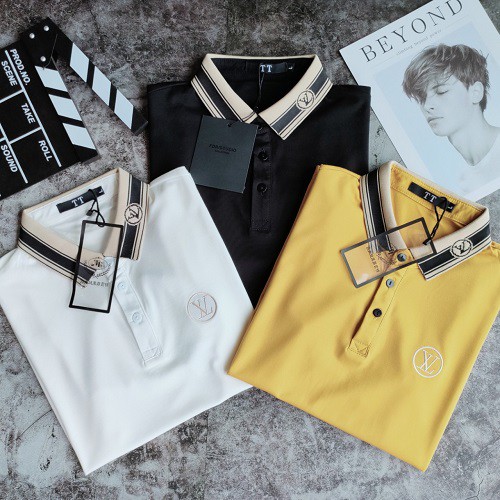 Áo thun POLO nam cổ bẻ VinG  Cổ dệt bo thêu logo lv sang trọng, chất liệu cotton lạnh co giãn,thoáng mát thấm hút mồ hôi | BigBuy360 - bigbuy360.vn