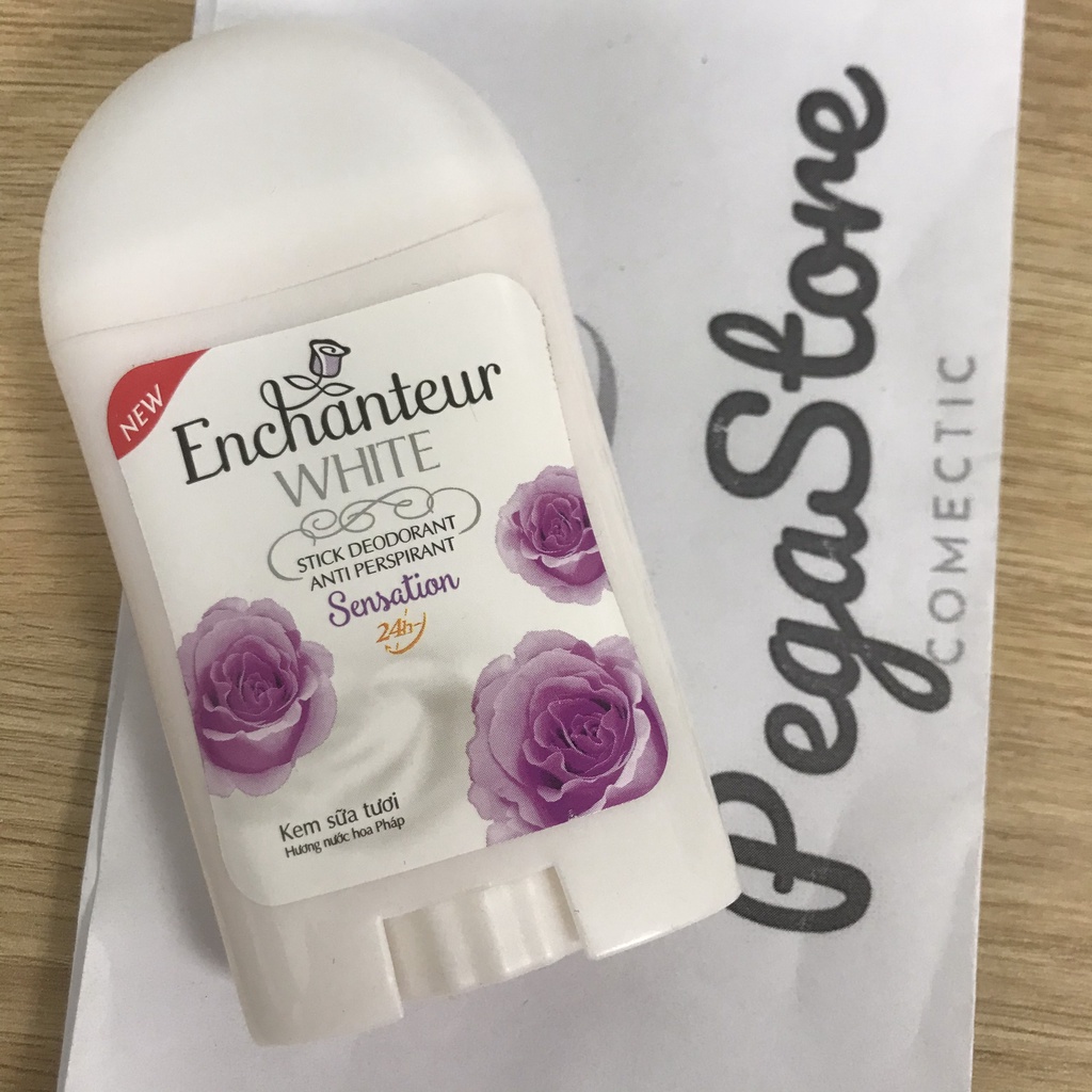 Sáp khử mùi trắng da ENCHANTEUR Charming lăn nách enchanter 40g sáp lăn khử mùi hôi nách enchenter 50ml