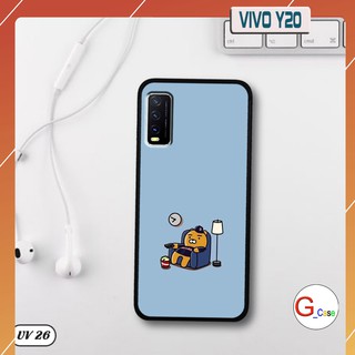 Ốp Vivo Y20 lưng nhám - ngộ nghĩnh