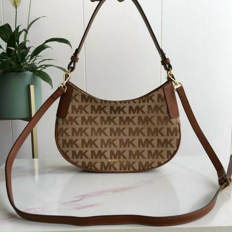 Túi đeo 2 kiểu MK nâu