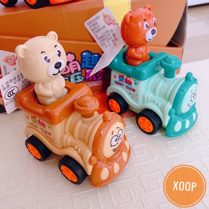 SALE !!! ĐỒ CHƠI XOOP ! GẤU VÀ TÀU HOẢ ( SP002018 )  SHOP PHÚC YẾN