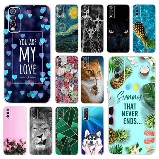 ốp điện thoại Silicone Tpu Mềm In Hình Anime Đáng Yêu Cho Vivo Y20 / Y20I / 6.51 Inch / Vivoy20 / 2020 / Vivo Y20I