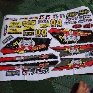 Tem rời dream bull dog đặt in