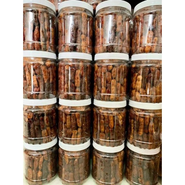 Combo 2 hủ( 1kg )me lào muối ớt tôm