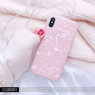 CL003 Ốp lưng Luxury Iphone Case vân cẩm thạch Jade