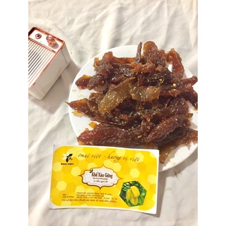 Ô mai khế xào gừng