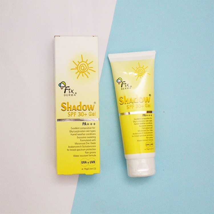 [NHẬP KHẨU-TEM PHỤ] Gel Chống Nắng Fixderma Shadow chống nắng bảo vệ da, dưỡng da mịn màng