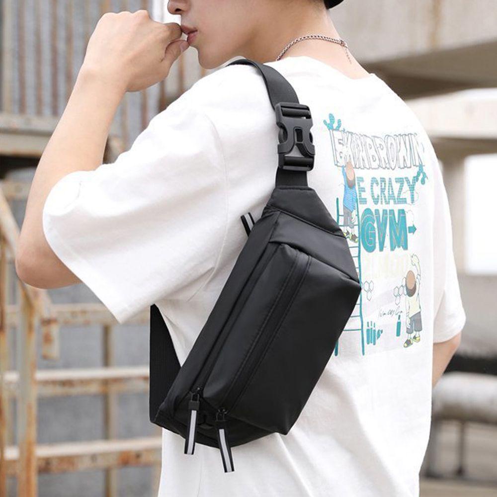 LILYES Túi Đeo Hông Nhiều Ngăn Bằng Nylon Chống Thấm Nước Thời Trang Cho Nam