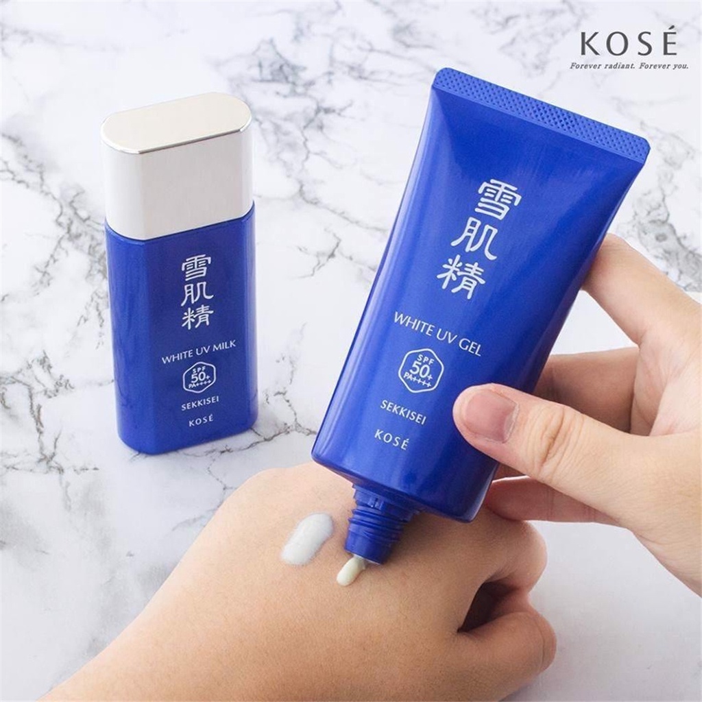 Kose KCN Dạng Sữa SEKKISEI SUN PROTECT ESSENCE MILK SPF50/PA++++ 10g