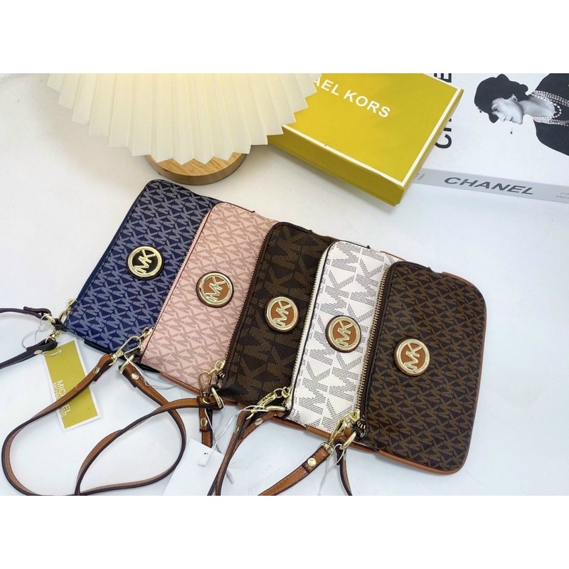 VÍ CLUTCH CẦM TAY NỮ CÓ DÂY ĐEO TAY SIZE 18 SMANO BAGS