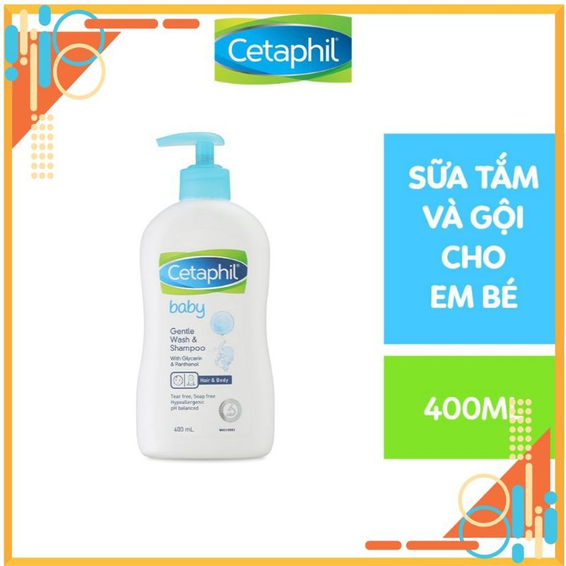 Sữa tắm gội Cetaphil