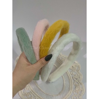 Bờm tóc to bản phủ lông tiểu thư nhiều màu. TheCloud