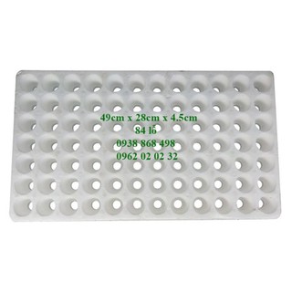[LÀM VƯỜN] Combo 10 Khay xốp ươm hạt 84 lỗ