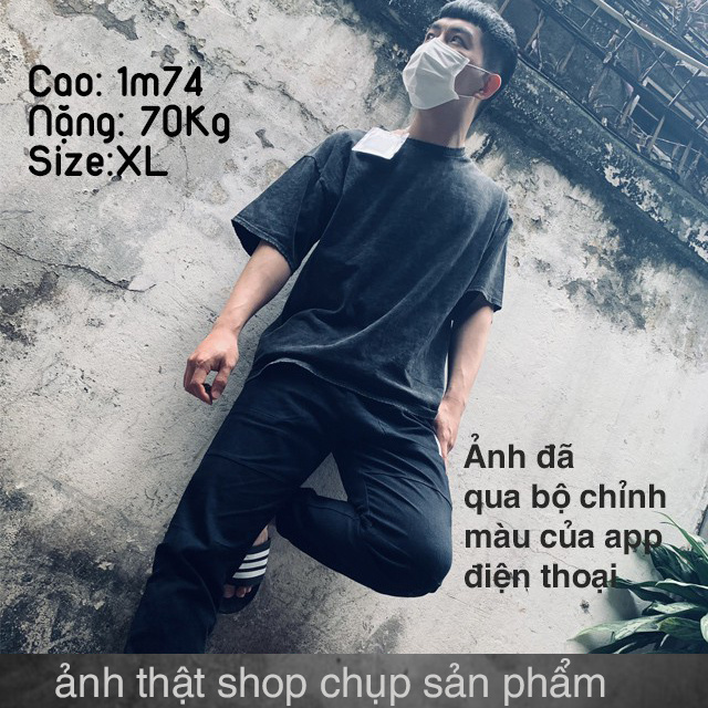 Áo thun nam form rộng tay lỡ 2021, Áo thun nam tay lỡ form rộng loang màu đẹp chất | BigBuy360 - bigbuy360.vn