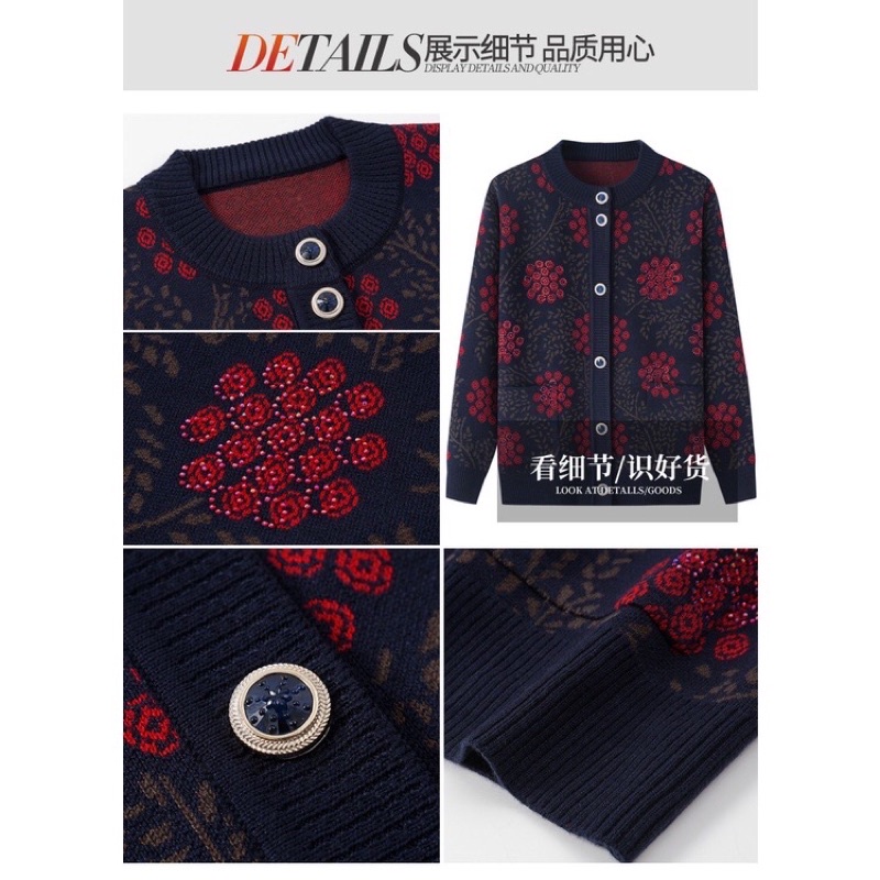 Shop chuyên sỉ - áo khoác len cao cap dành cho mẹ và bà | BigBuy360 - bigbuy360.vn