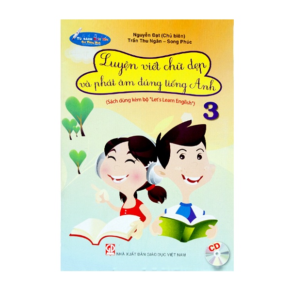 Sách - Luyện Viết Chữ Đẹp Và Phát Âm Đúng Tiếng Anh - Tập 3 - Kèm File Âm Thanh - Nhân Văn - 8934980032527
