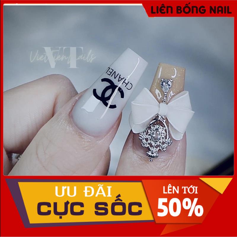Nơ Bột Nail - Làm Thủ Công ( Mẫu Mới )
