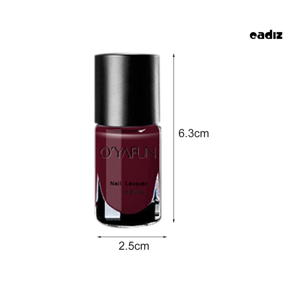 Gel Đánh Bóng Móng Tay 8ml Khô Nhanh Không Nhòe Nhiều Màu Sắc Cho Nữ