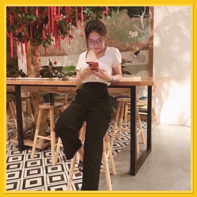 {Amanda}QUẦN TÂY SUÔNG HÀN QUỐC 94CM (ảnh thật/sẵn).