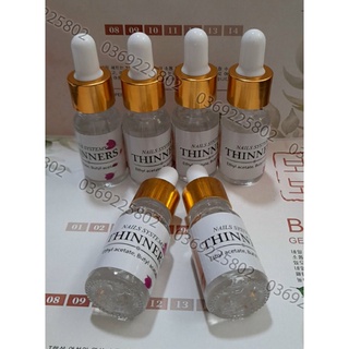 Nước pha sơn gel , chữa sơn gel bị đặc