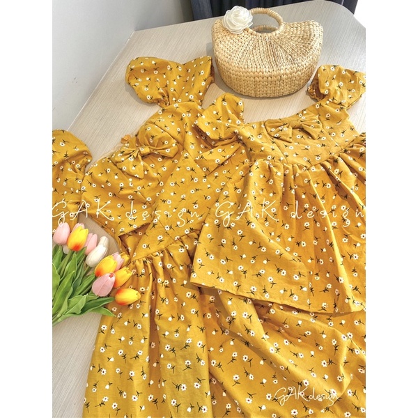 Đầm hoa mẹ bé Đồ đôi mẹ và bé Đầm đôi mẹ và bé Đồ cặp mẹ và bé