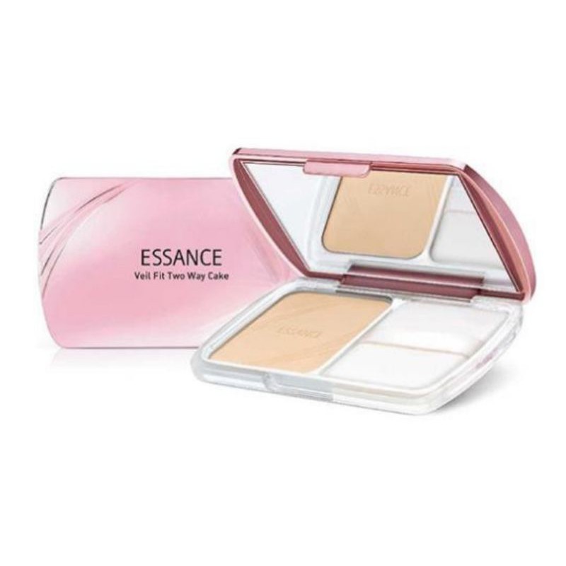 Phấn Nền Siêu Mịn Lâu Trôi Essance - Veil Fit Two Way Cake SPF 30